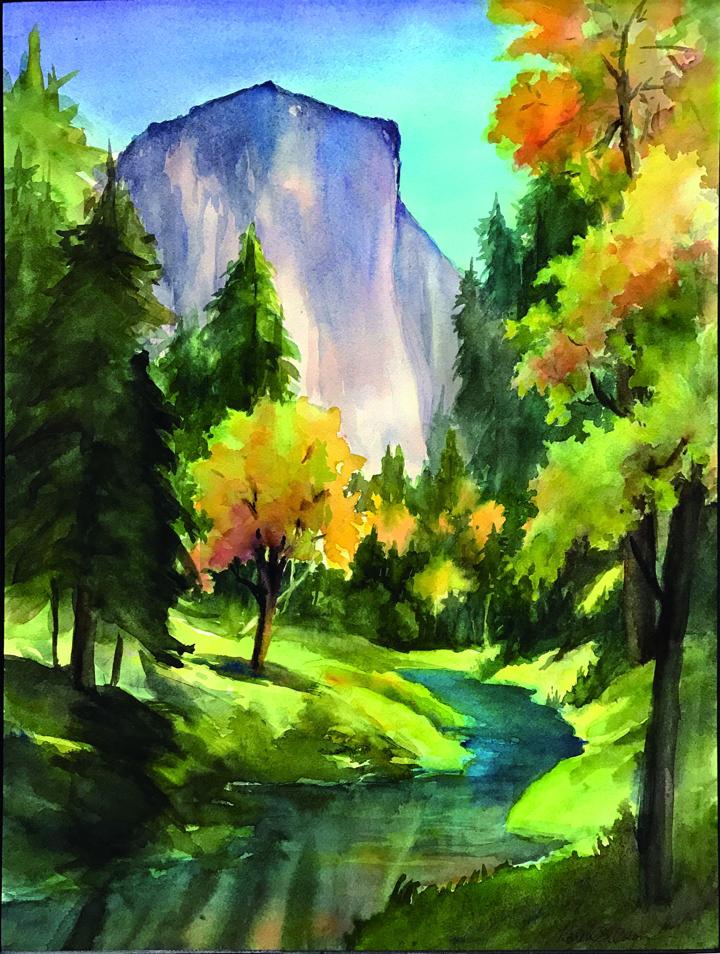 Fall in Yosemite: El Capitan